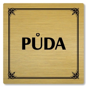 Půda, 100x100mm, zlatá, Nebraska